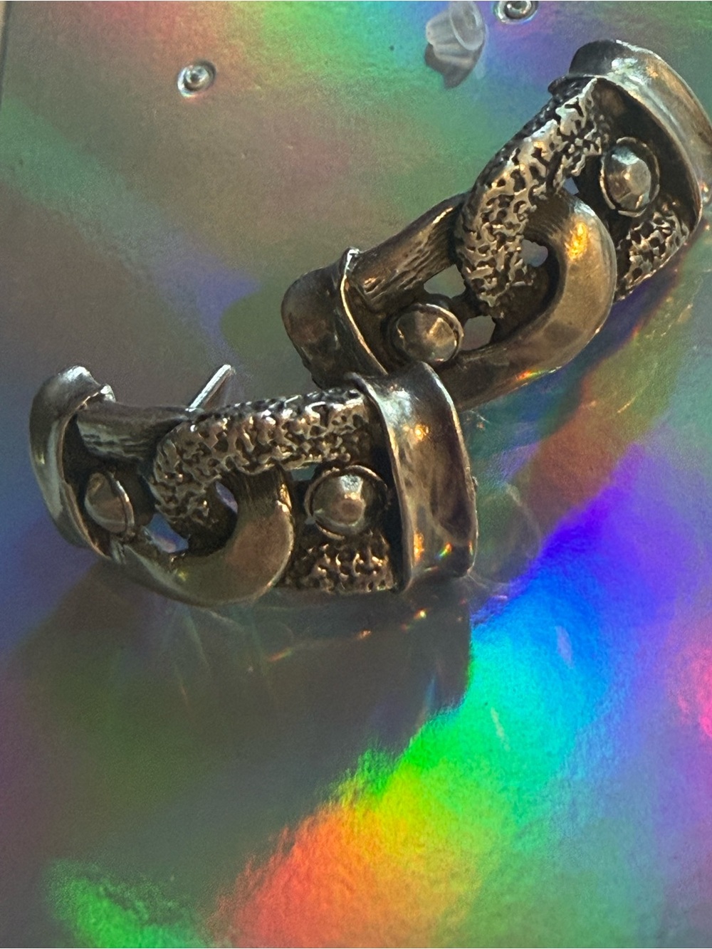 Sterling Silver Artesian Post Earrings